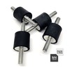 DOJA INDUSTRIAL Air Conditioning Rubber Buffer M4 Thread 15 x