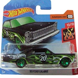 Hot Wheels '65 Ford Galaxie HW Flames 10/10 2020 (221/250) Short Card