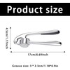 JAONLD Garlic Mincer Slicer, Professional Kitchen Garlic Peeling Helper Multi-Functional
