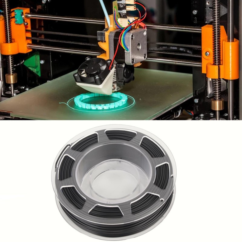 Conductive Black PLA Filament, 3D Printer Filament 1.75 mm, Electric