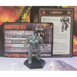 Catalyst Game Labs Battletech Griffin IIC Mech Clan Cavalry Star Miniature