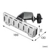 Tajima Safety System Safety Holder for Stepladders, Clamp-Type Metal, 6-Step