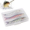 Fishing Lure | Multi-Joint Baits for Angling | Compact Multi-Joint