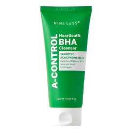 Nineless Limpiador A-control Heartleaf Y Bha 120ml