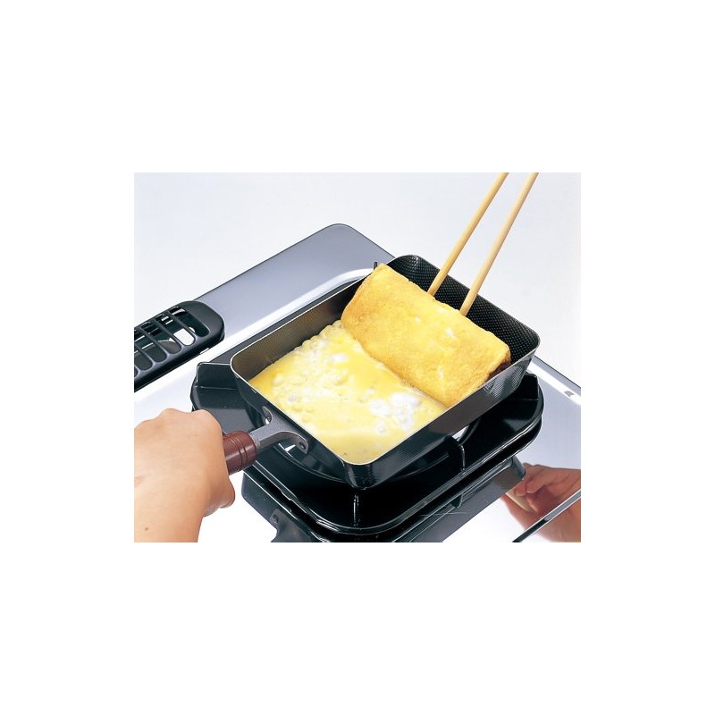 Futaba Industry SE-10 Tamagoyaki Super Embossed Iron, Made in Japan