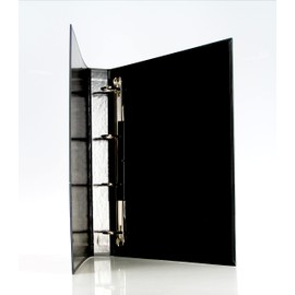 Oxford, 4 Ring Binder A4+, Extra Cover, Spine 40 mm, Black
