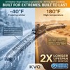 KVQ 22"+20" Windshield Wiper Blades Replacement for Toyota Tacoma 2016-2023