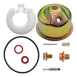 Carburetor Repair Kit Replacement for Honda GXV120 GXV140 GX120 GX160 GXV160 GX200 Engine Pressure Washer Carb with Needle Float Bowl Gasket Seal Pin Bolts Washers Sealing Screws