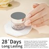 EODCI Nude Color Translucent Dip Powder, Nature Jelly Dipping Powder