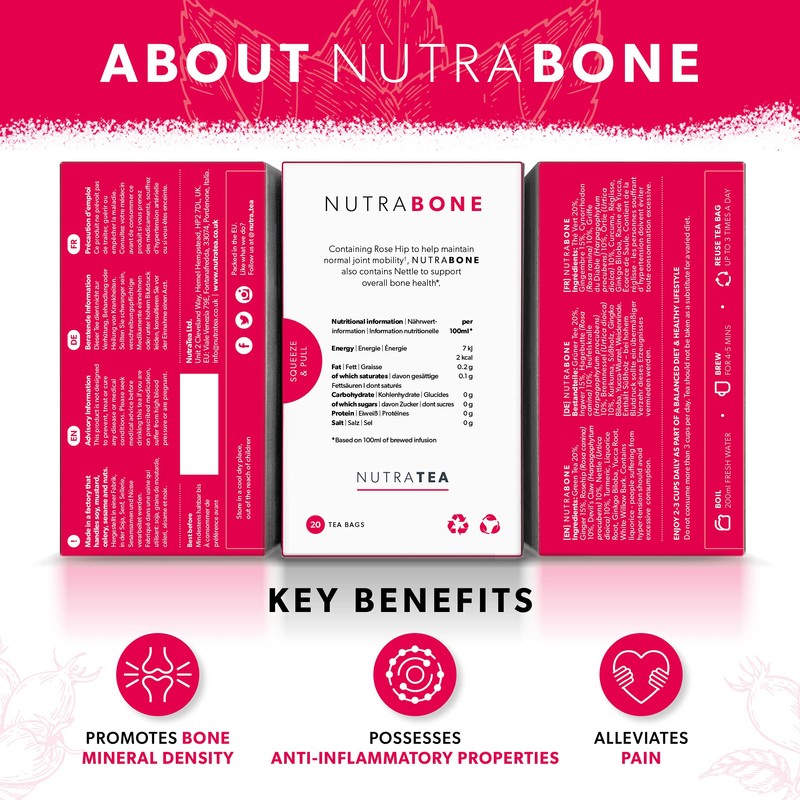 Nutra Tea NUTRABONE - Bone Health Tea | Bone Strength
