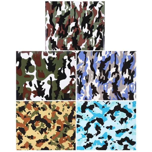 Operitacx 5pcs Heat Press Htv Glitter Heat Transfer Vinyl DIY