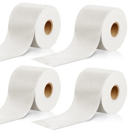 4 Inch x 98 Foot Textile Fiberglass Waterproofing Roof Tape Anti Fracture Membrane Fabric Sheet Reinforcing Mesh Fabric Liquid Drywall Tape Waterproofing Membrane for Shower Walls and Tile (4 Roll)