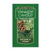 Yankee Candle Balsam & Cedar Scented, Classic 12oz Medium Perfect