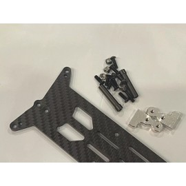 G-MZ Carbon Fiber Upper Chassis For 1/10 Traxxas Stampede 2WD VXL / XL5 CF