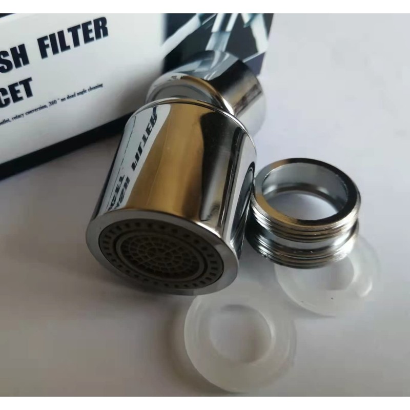 kitchen and bathroom faucet nozzle aerator,faucet extender, 360 degree swivel