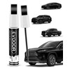 EVOOOR 218 Attitude/Midnight Black Metallic Touch Up Paint Compatible with