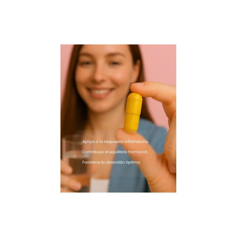 Endo Support Suplemento Cúrcuma Magnesio Vitamina