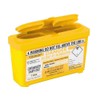 Sharpsguard Bin, 1 Litre, Yellow, Pack of 2