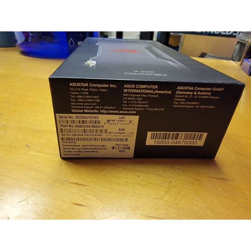 ASUS New Asus ROG Enthusiast 4W 4 Way SLI Bridge
