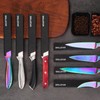 WELLSTAR Steak Knife Edge Guards Set, 8 Piece Universal Blade