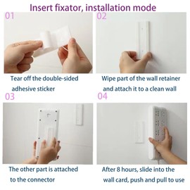 Cable Organizer Box, Cord Management, Black (Transparent Color)