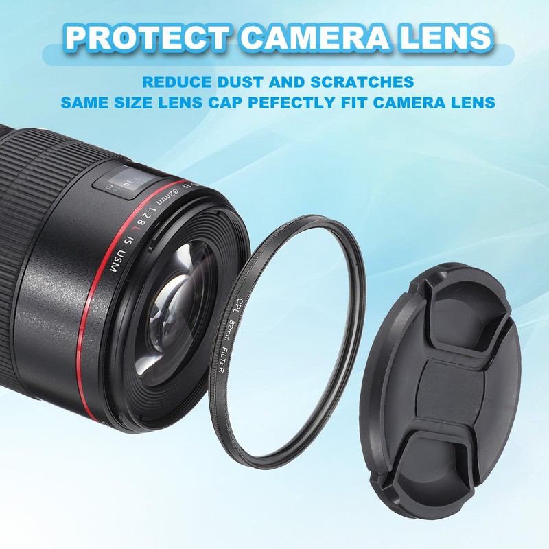 sourcing map 34mm Circular Polarizer Filter, Double Sided Multi-Layer Coatings