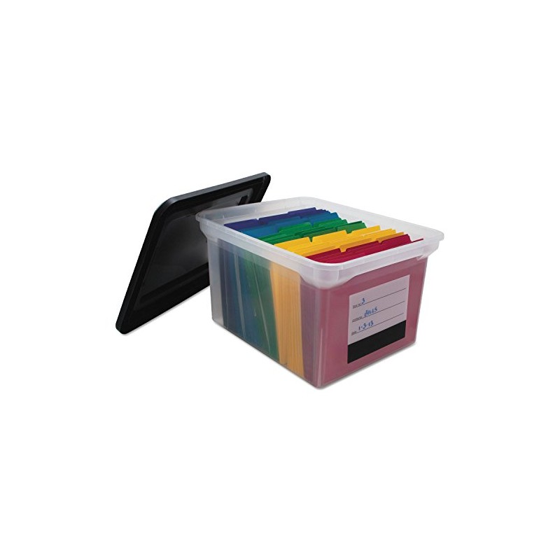Innovative Storage Designs File Tote with Contents Label