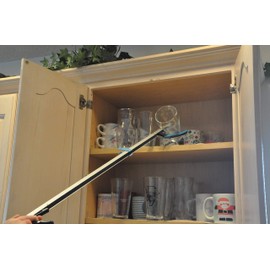 Kinsman KE Deluxe Reacher with Walker Clip, Trigger Handle, 3.5 Jaw & Strong Magnet (32 inches)