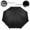 Auto opening Handle Umbrella StormProof Golf Umbrella for men, black
