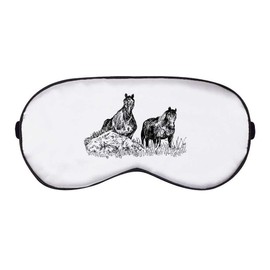 'Horses on a Hill' Sleep/Travel Eye Mask (EY00003056)
