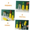 LALAFINA 4pcs Dual-Sided Cup Sponge Brush for Cleaning Bottles Kettles