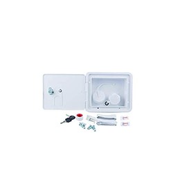 Gravity City Water Inlet Fill Dish Hatch Lock for RV Trailer Cars for Most Fresh Water Inlets on RV Motorhomes Caravans & Boats
