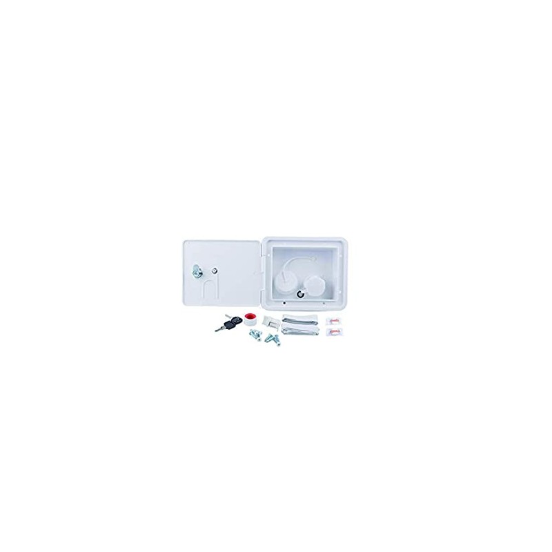 Gravity City Water Inlet Fill Dish Hatch Lock for RV