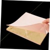 COLLBATH Foil Paper 100pcs Imitation Leaf Sheets Decorative Foil for