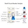 Air Switch with Leakage Protector Single Handle Circuit Breaker for