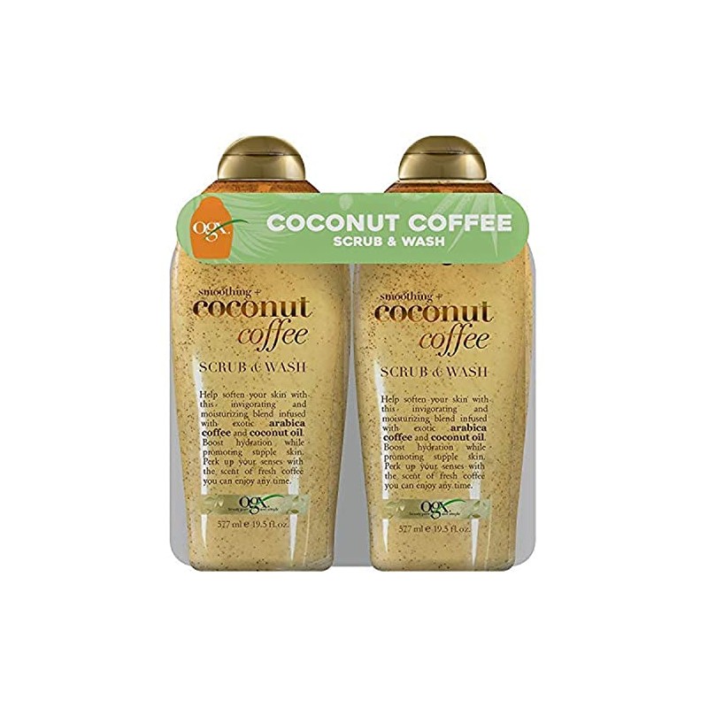 Ogx Body Scrub - Café de coco (577 ml) (paquete