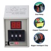 Delay Timer Relay Digital Display Stable Easy Controlled Delay Relay