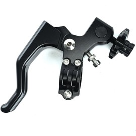 Avan Knight KRB308 Short Clutch Lever Handle for Motorcycles 0.9 inches (22 mm) 4mini Monkey Ducks SR Estrella Racer Replica Naked Off-Road etc General Purpose Product (Black)