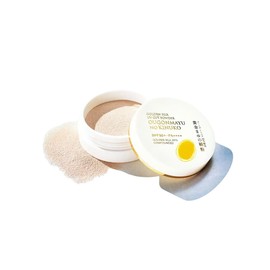 Mail Order Seikatsu UV Protection Moisturizing Silk Powder "Golden Mayu Silk Powder®" Beige 0.3 oz (8 g)