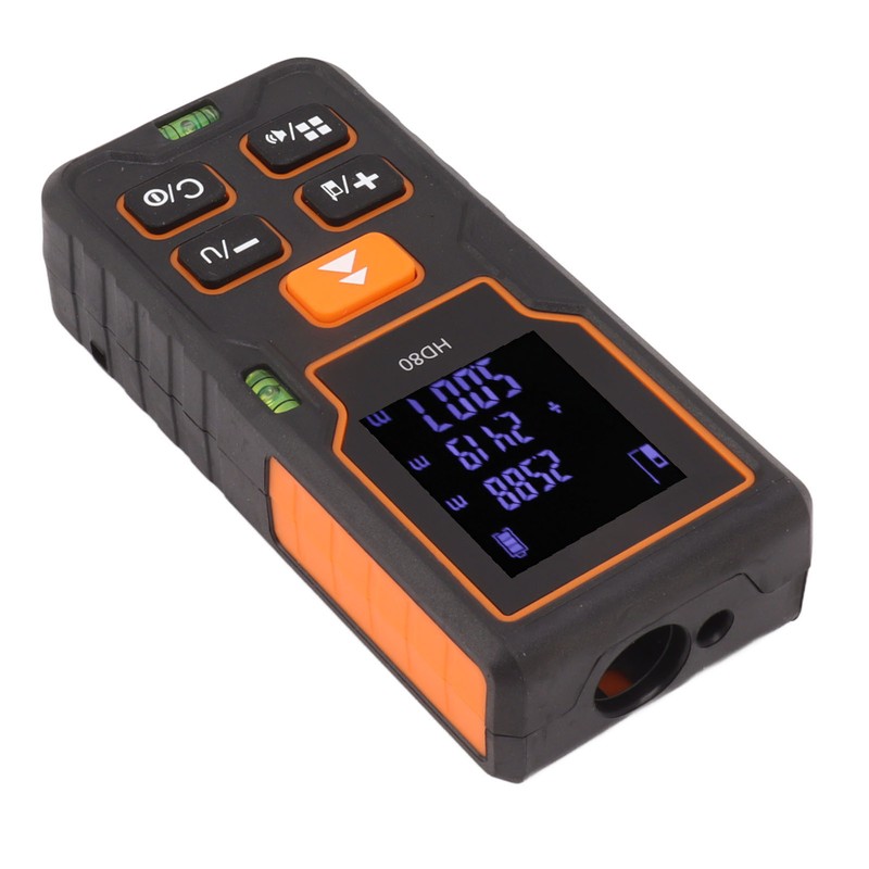 Laser Distance Meter High Accuracy Portable Handheld Rangefinder for Engineering
