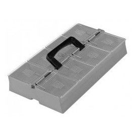 AERO - Rivet Tray with Eight Covered COMPARTMENTS - Fracture Resistant Fastener Organizer - TP840