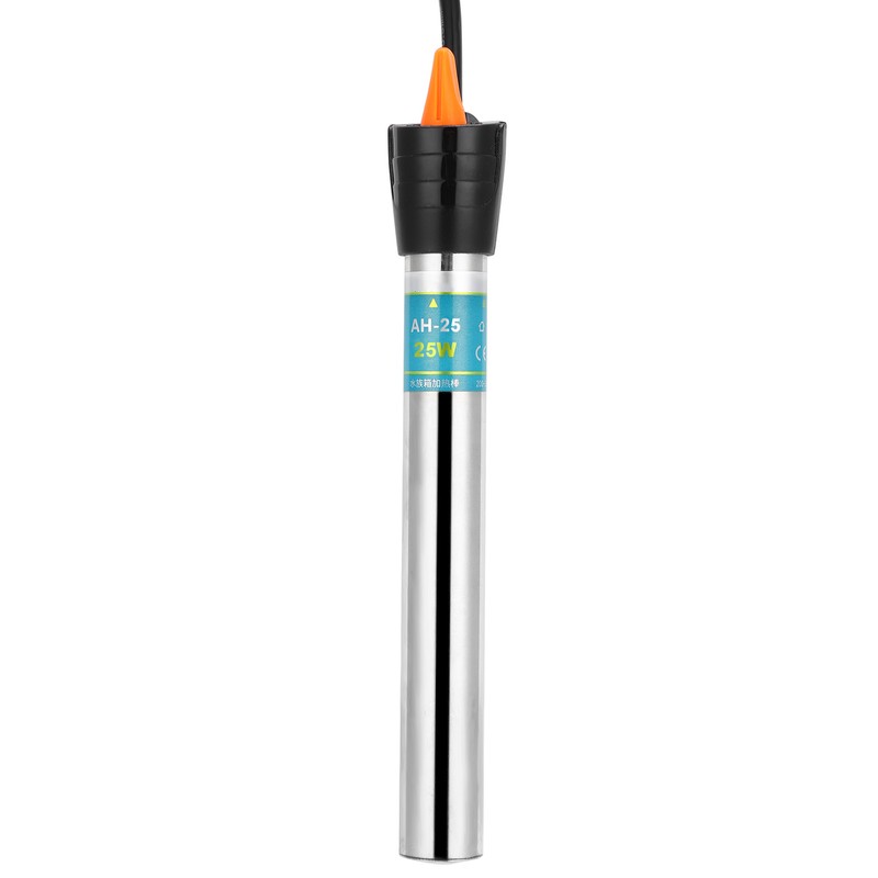 220‑240V Submersible Aquarium Heater Stainless Steel Adjustable Fish Tank Heater25W