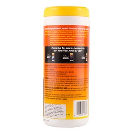 Armor All 8244 Toallas Limpiadoras Protectoras de Vinil, 25 Piezas