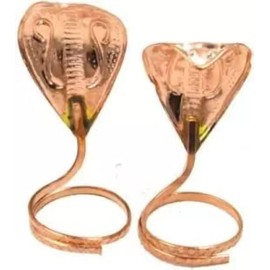 Copper Nag Nagin Pair Naag Naagin Joda 1 Pair Tamba Metal Kal Sarp Dosha