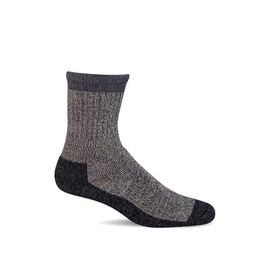 Sockwell Men's Trail Blazer Moderate Graduated Socks, Denim - L/XL