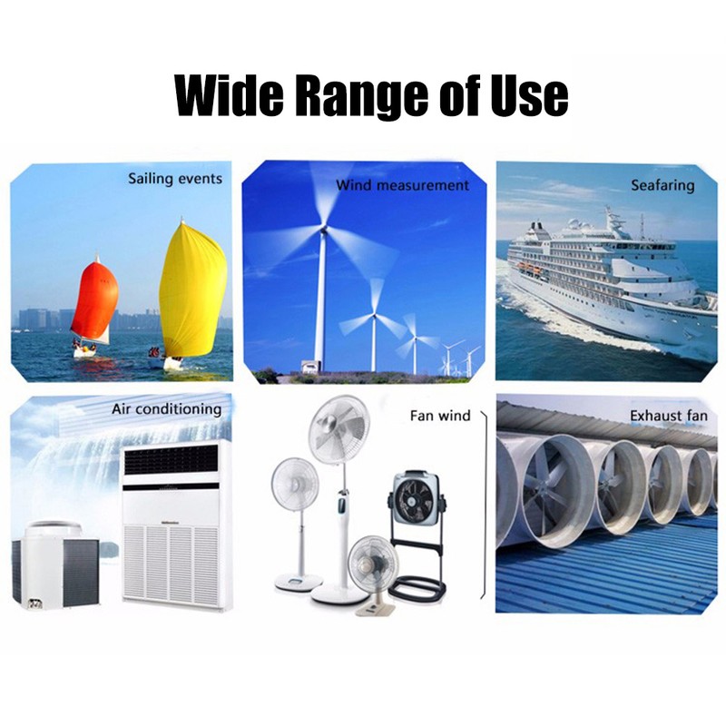 816B Digital Anemometer Portable Wind Speed Sensor Meter Measuring Instruments