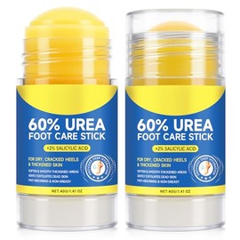 Liefiet Crema de urea 60% hidratante para el cuidado de los pies, paquete de 2 unidades, 1.41 onzas líquidas crema hidratante para pies y manos secos 