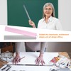 sourcing map 2pcs Folding Straight Ruler 30cm Metric Aluminum Alloy