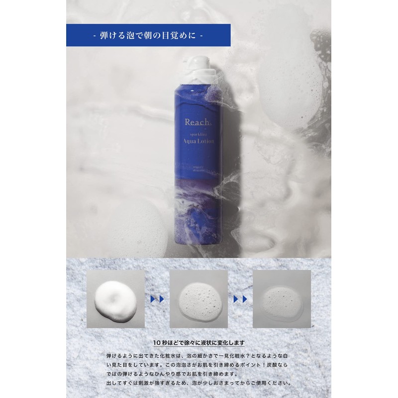 Reach Carbonated Spa Lotion, High Concentration, Carbonate, 3.4 fl oz