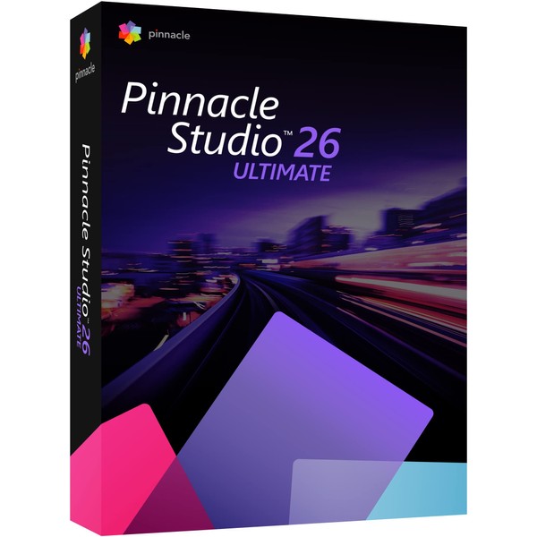 Pinnacle Studio 26 Ultimate | Pro-Level Video Editing & Screen